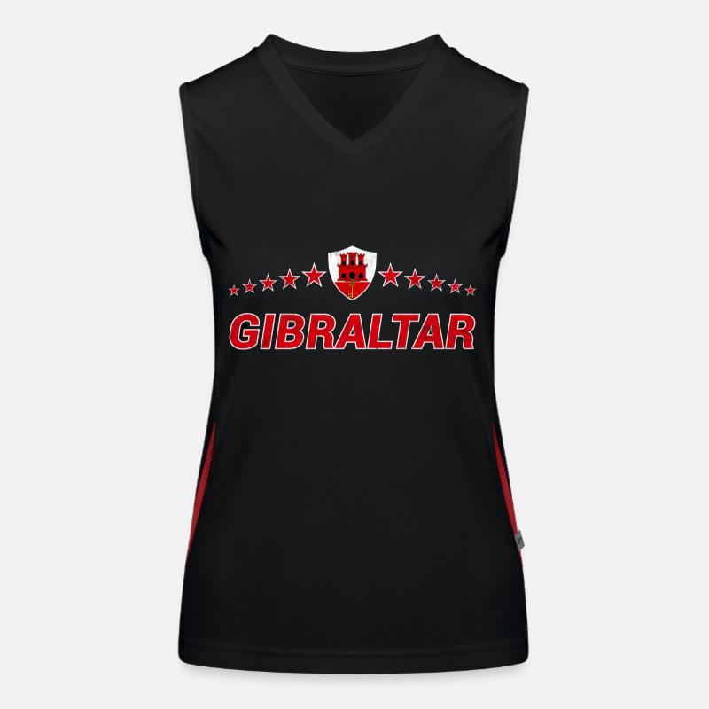 Gibraltar Débardeur respirant contrasté Femme