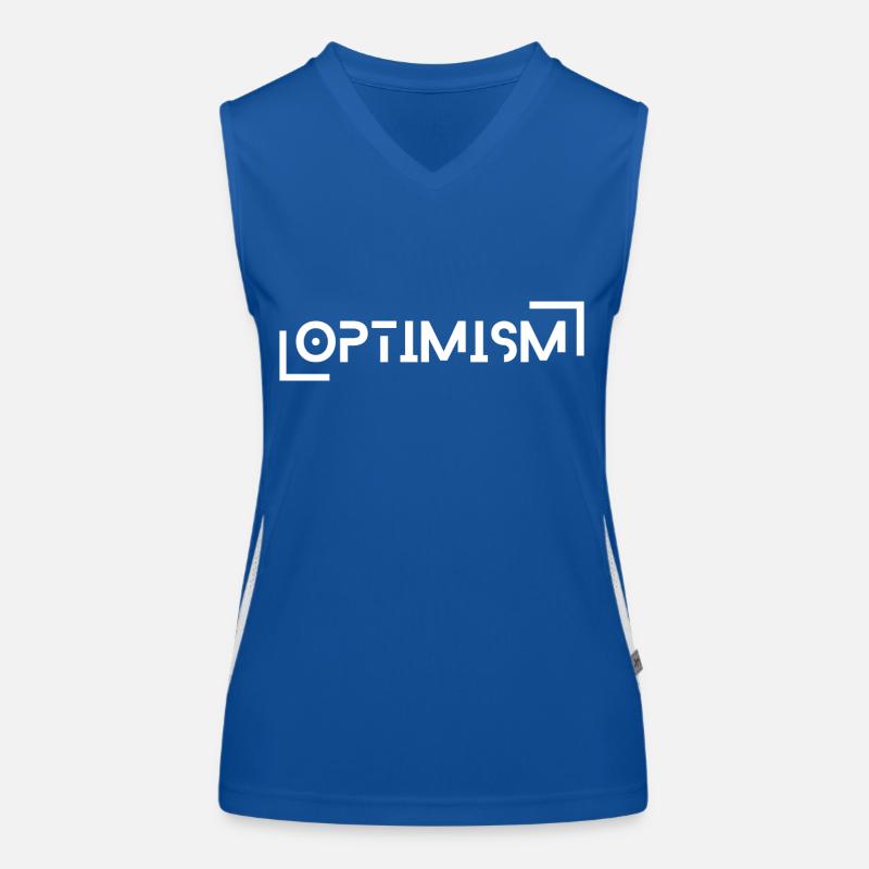 optimism Funktionelles Kontrast-Tank Top für Frauen