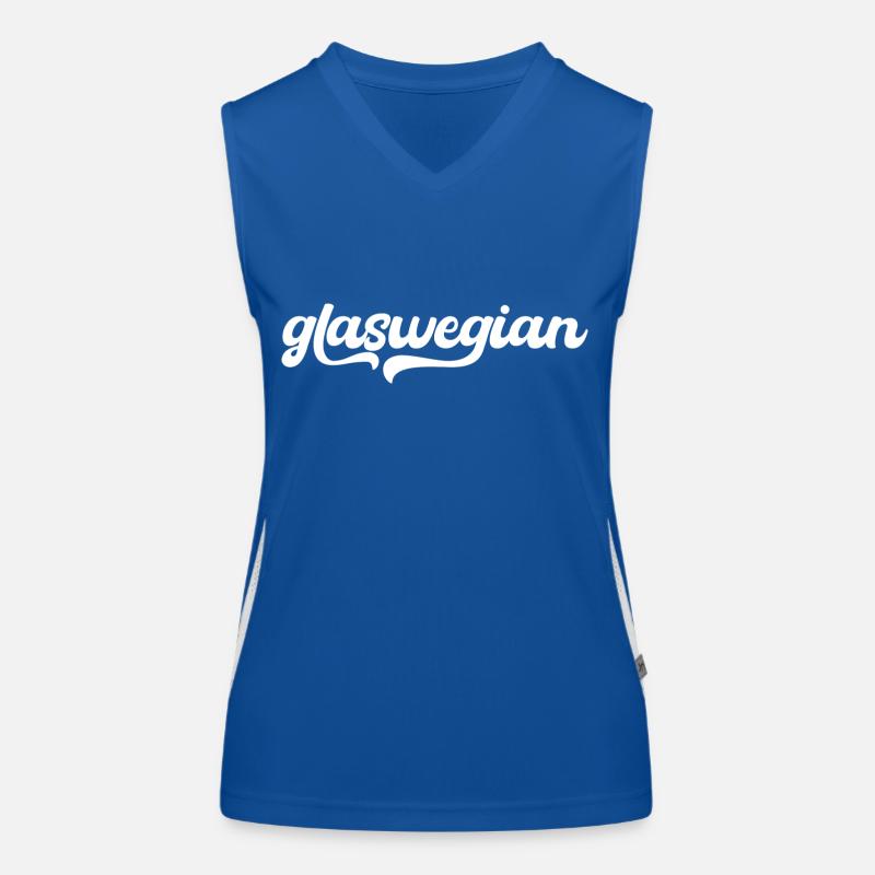 Glaswegian, Glasgow Women's Functional Contrast Tank Top