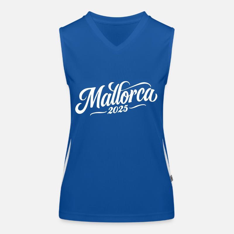 Mallorca 2025 Funktionelles Kontrast-Tank Top für Frauen