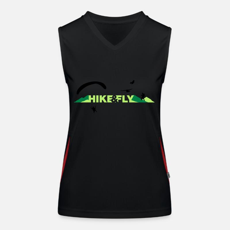 Hike Fly Funktionelles Kontrast-Tank Top für Frauen