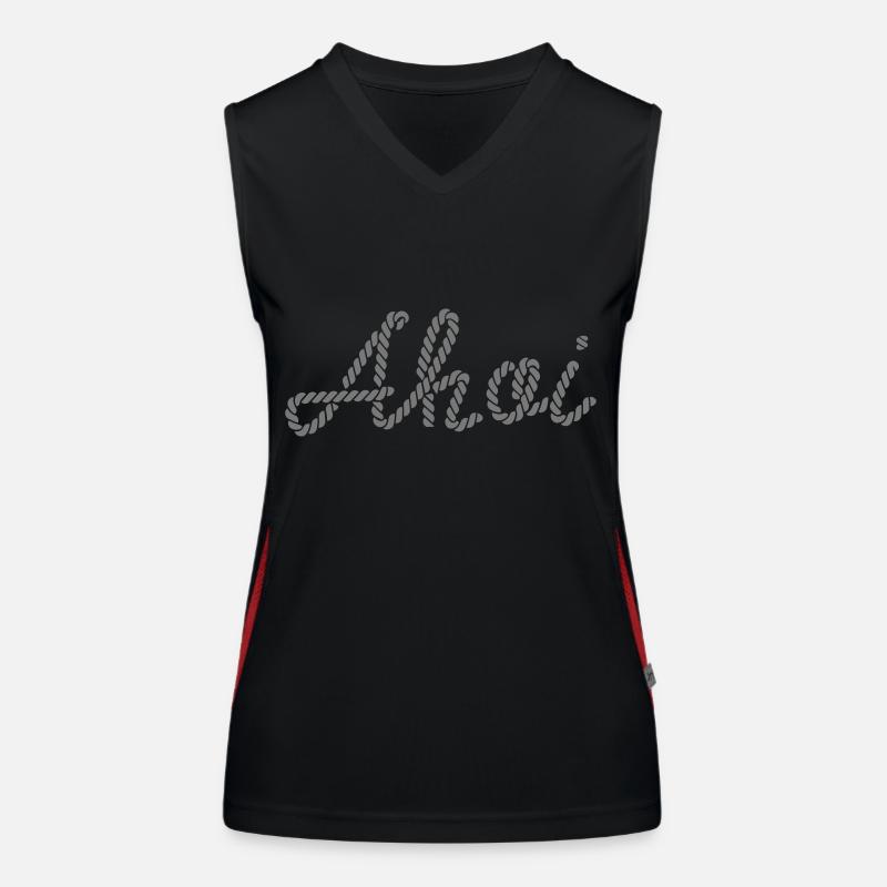Ahoi Funktionelles Kontrast-Tank Top für Frauen