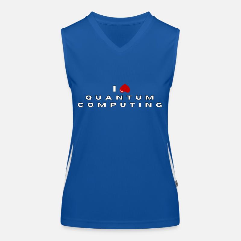 I hate Quantum Computing Women's Functional Contrast Tank Top