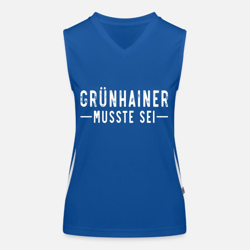 Grünhainer musste sei Funktionelles Kontrast-Tank Top für Frauen