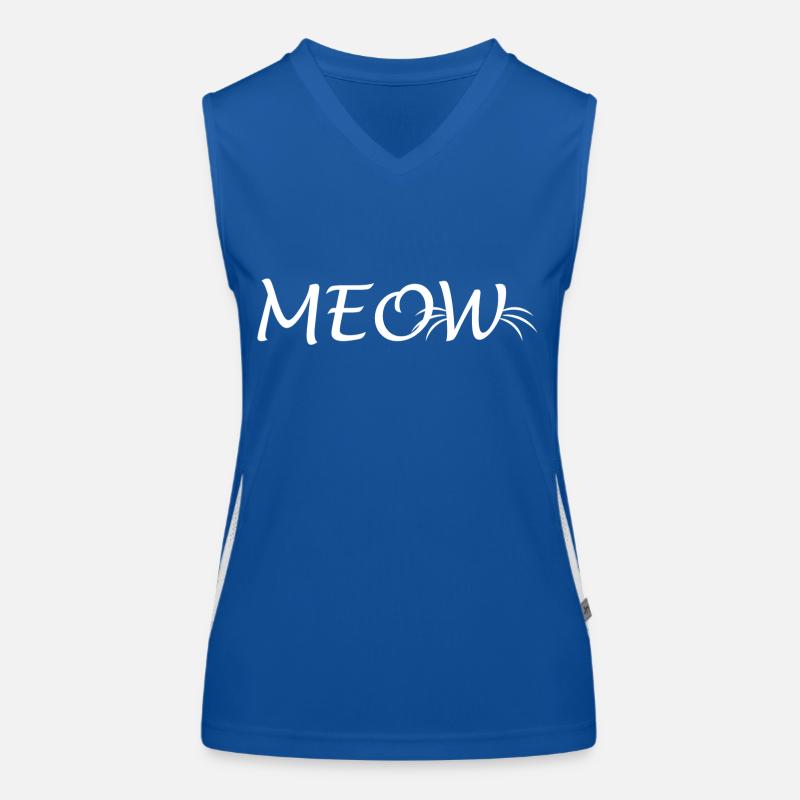 Chat Chat Pet Débardeur respirant contrasté Femme