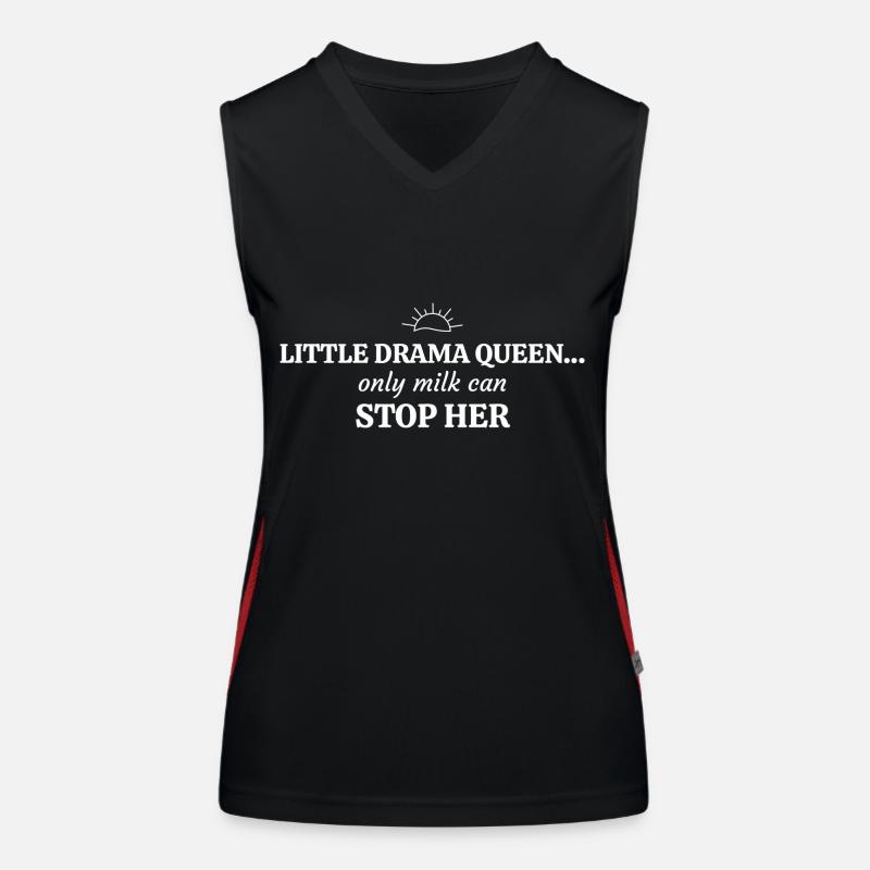 Babysprüche Funktionelles Kontrast-Tank Top für Frauen