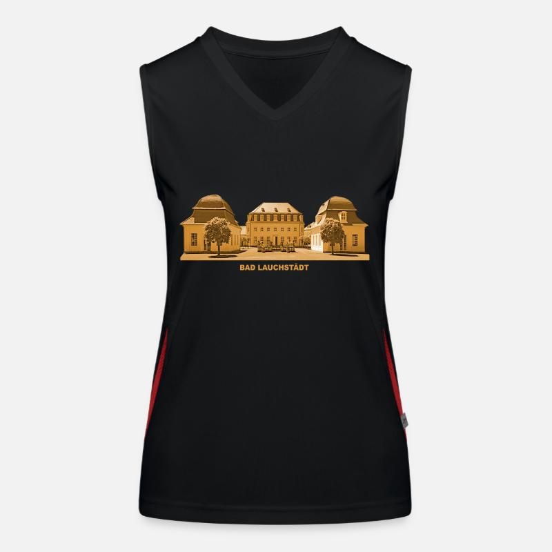 Bad Lauchstädt, Goethestadt, Saale, Saxony-Anhalt Women's Functional Contrast Tank Top