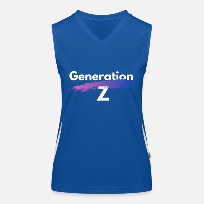 Generation Z Funktionelles Kontrast-Tank Top für Frauen