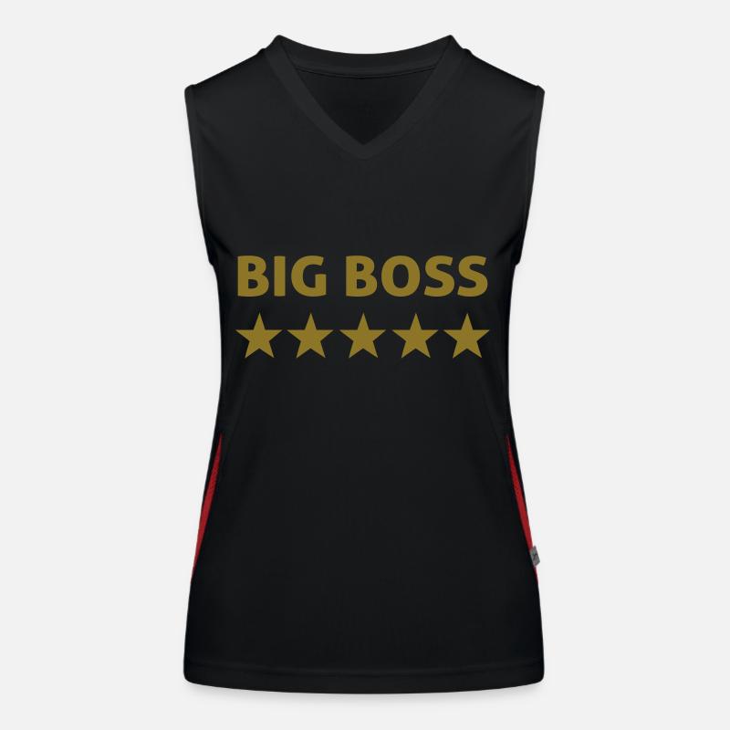 big boss Débardeur respirant contrasté Femme