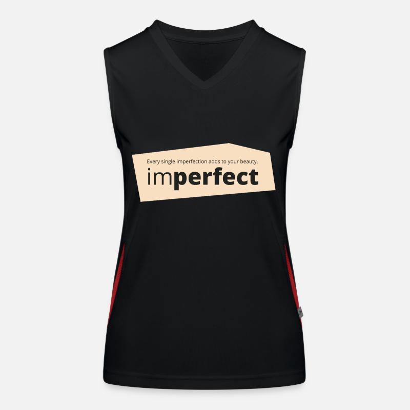 imperfect Women's Functional Contrast Tank Top