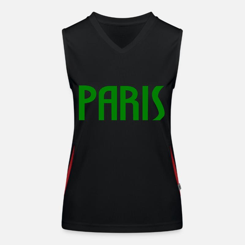 Paris Débardeur respirant contrasté Femme