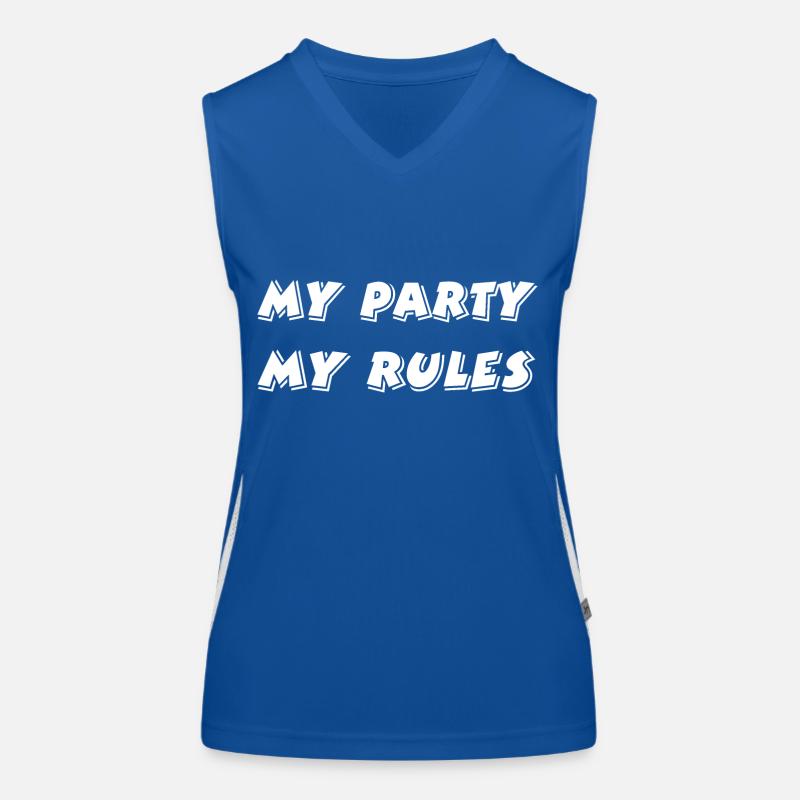 Party Women's Functional Contrast Tank Top