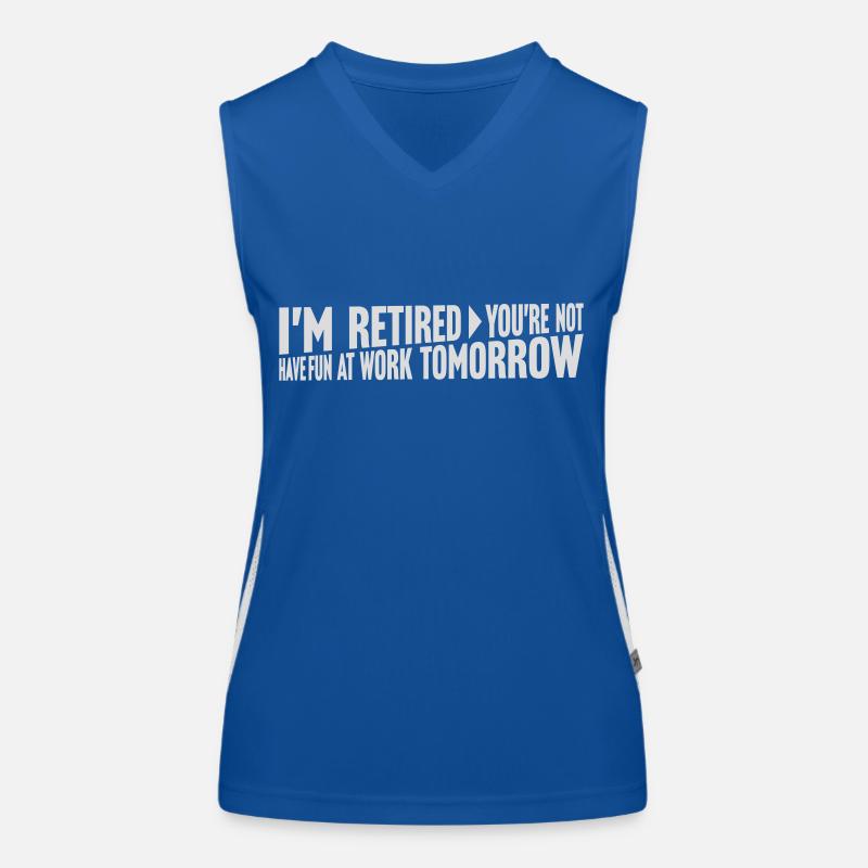 have fun at work Women's Functional Contrast Tank Top