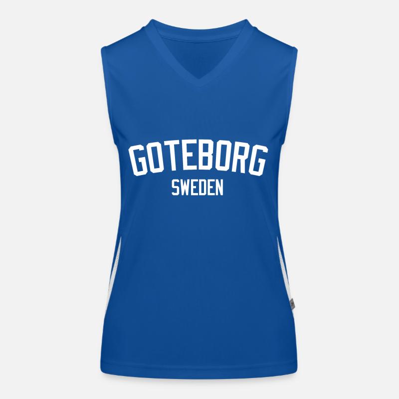 Göteborg Suède Débardeur respirant contrasté Femme