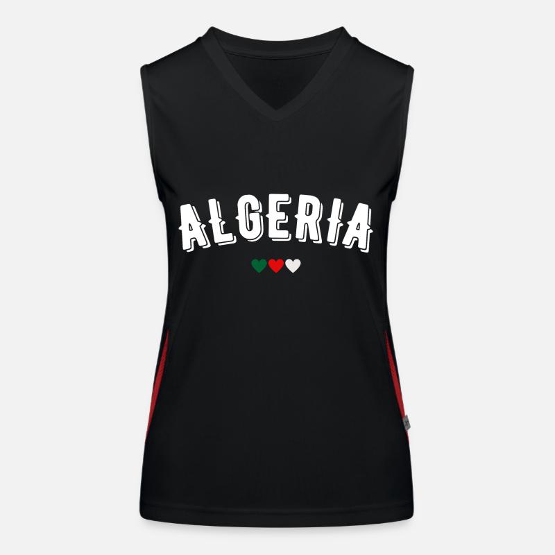 Algérie Débardeur respirant contrasté Femme