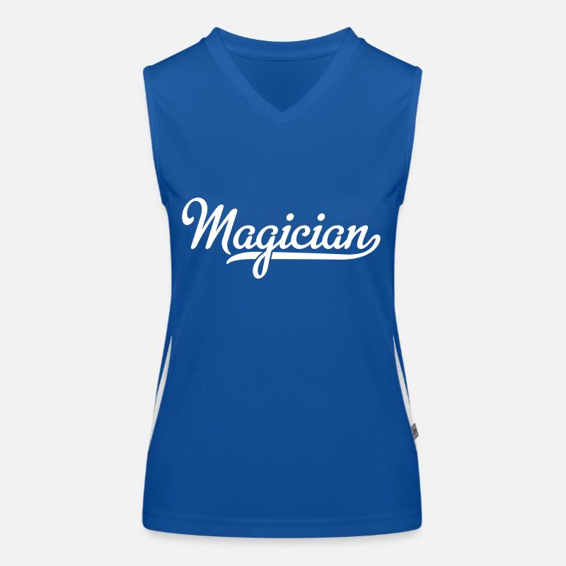 Zauberer Funktionelles Kontrast-Tank Top für Frauen