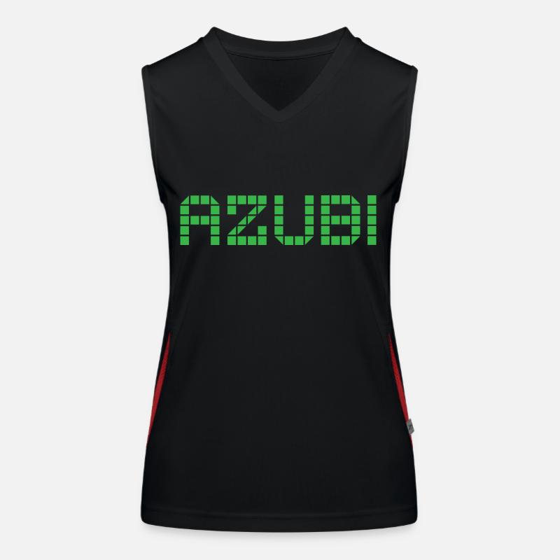 Azubi Tshirt 2 23 gruen Funktionelles Kontrast-Tank Top für Frauen
