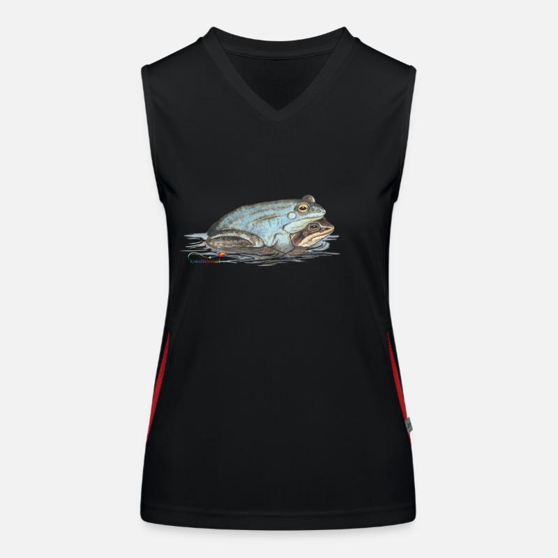 Moor frog Women's Functional Contrast Tank Top