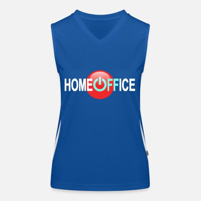Home OFFice - Auszeit Funktionelles Kontrast-Tank Top für Frauen