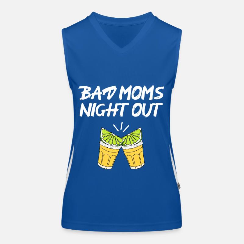 Soirée Bad Moms Débardeur respirant contrasté Femme