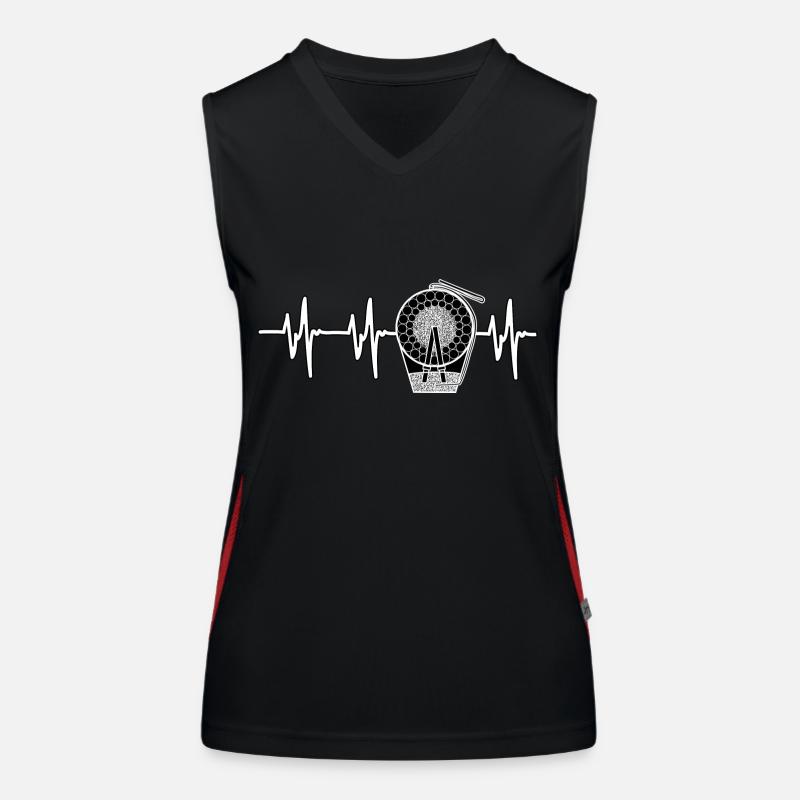 Heartbeat Pyrotechnics Women's Functional Contrast Tank Top
