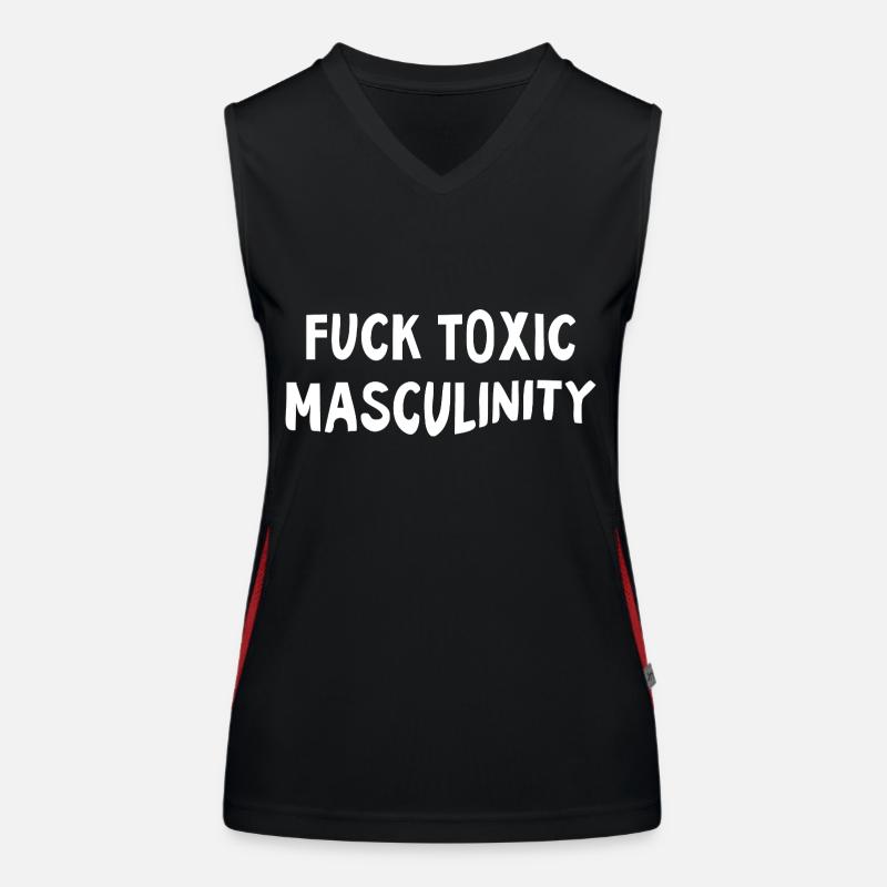 Feminism Saying Gift Vintage Emancipation Women's Functional Contrast Tank Top
