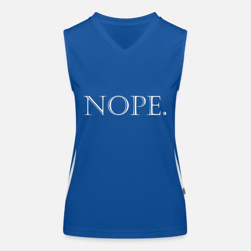 Nope Women's Functional Contrast Tank Top