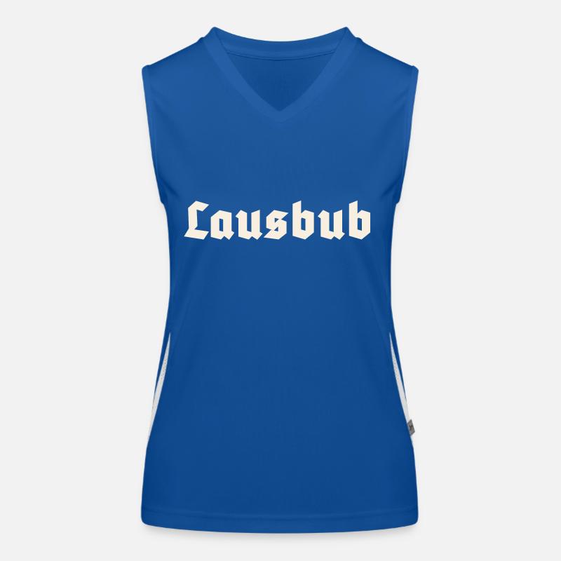 Lausbub Funktionelles Kontrast-Tank Top für Frauen