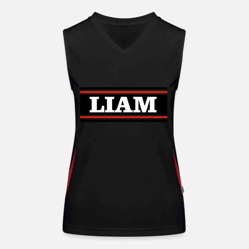 LIAM Débardeur respirant contrasté Femme
