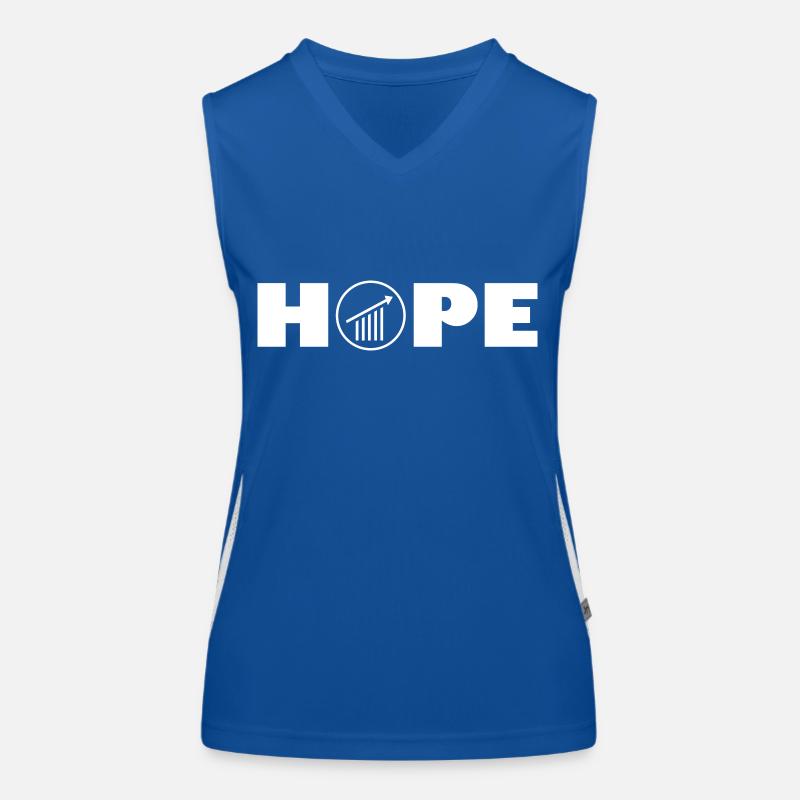 Crypto Bitcoin Trading Funktionelles Kontrast-Tank Top für Frauen