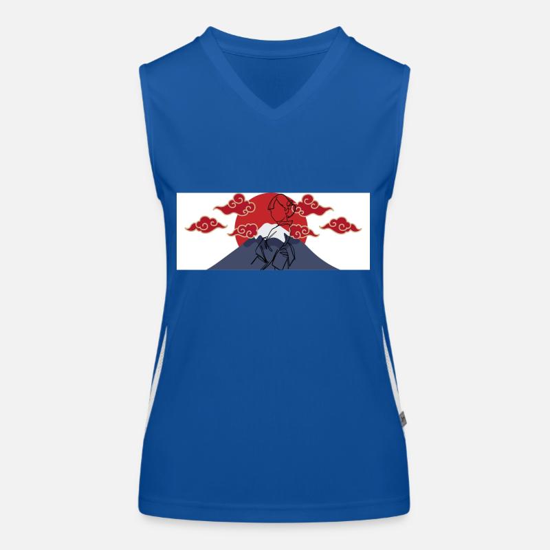 Japan Design Gift Idea Women's Functional Contrast Tank Top