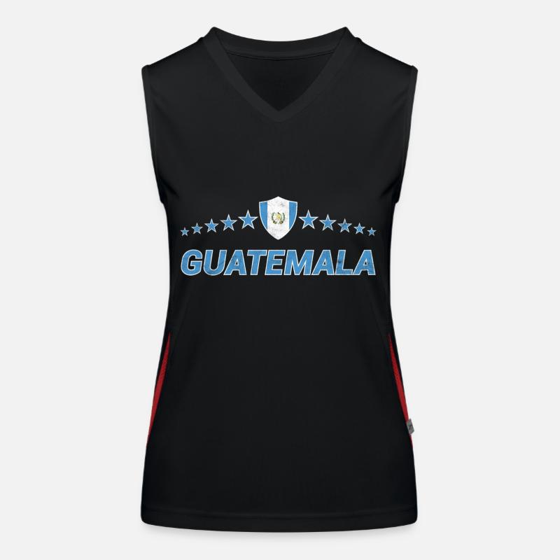 Guatemala Funktionelles Kontrast-Tank Top für Frauen
