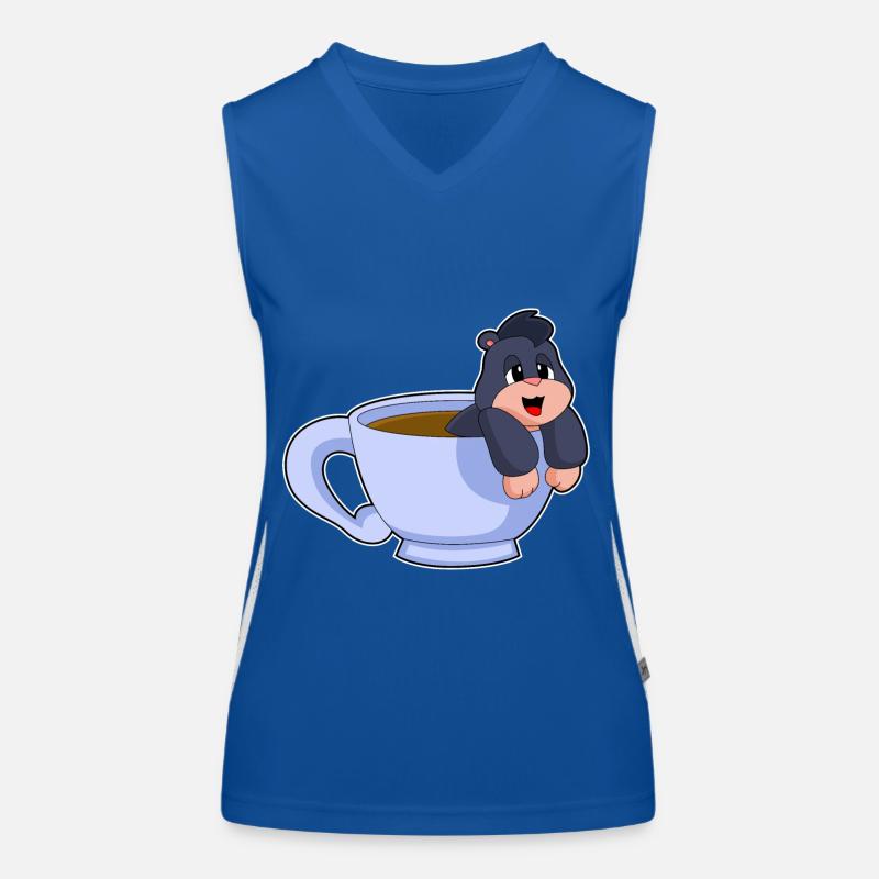 Tasse à café Mole Débardeur respirant contrasté Femme