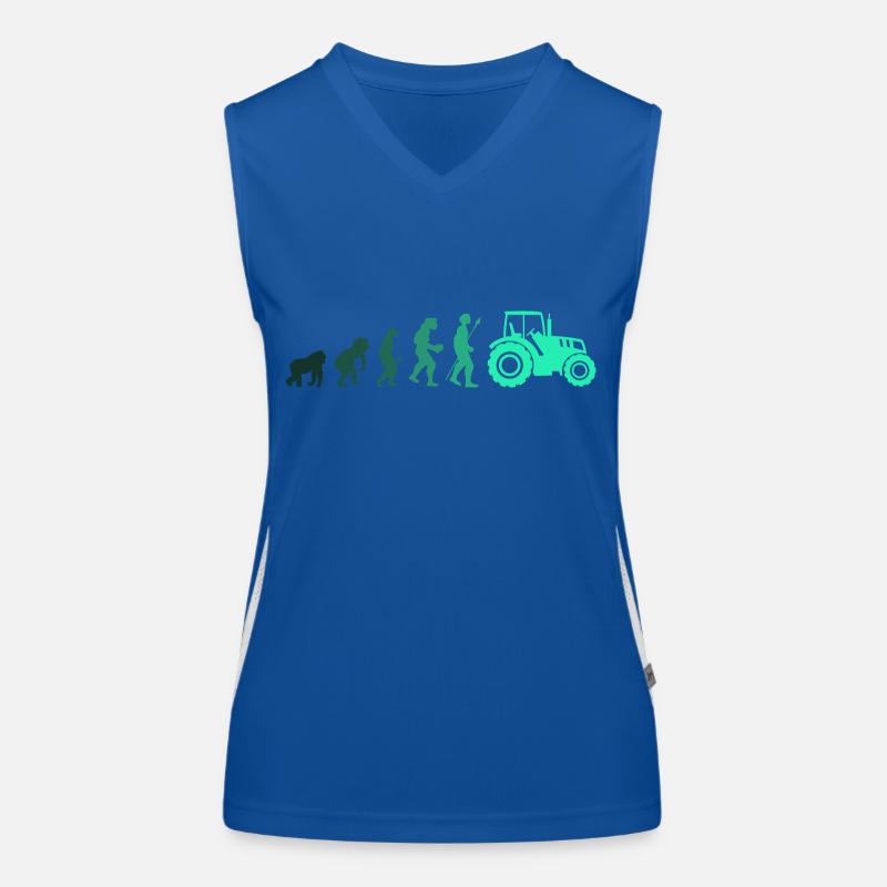 Tractor evolution Women's Functional Contrast Tank Top