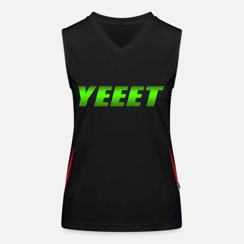 Yeeet Funktionelles Kontrast-Tank Top für Frauen