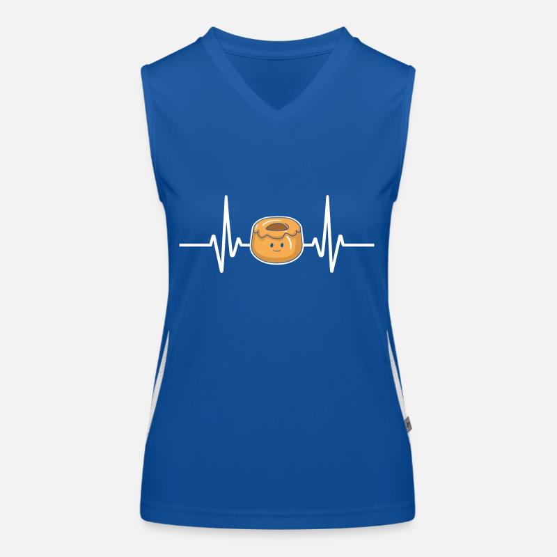 Yorkshire Pudding Geschenk Funktionelles Kontrast-Tank Top für Frauen