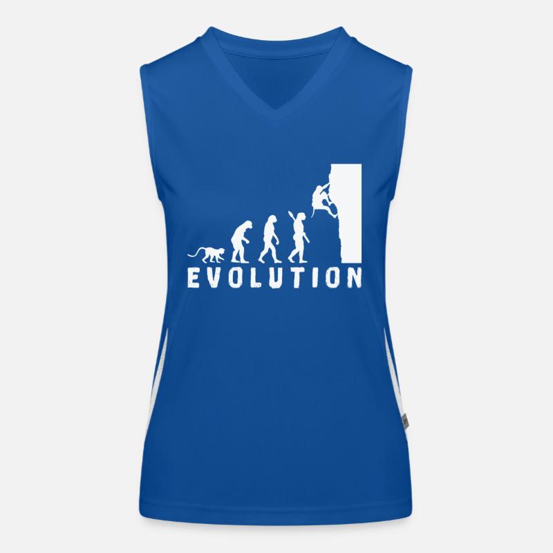Klettern Bouldern Evolution Funktionelles Kontrast-Tank Top für Frauen