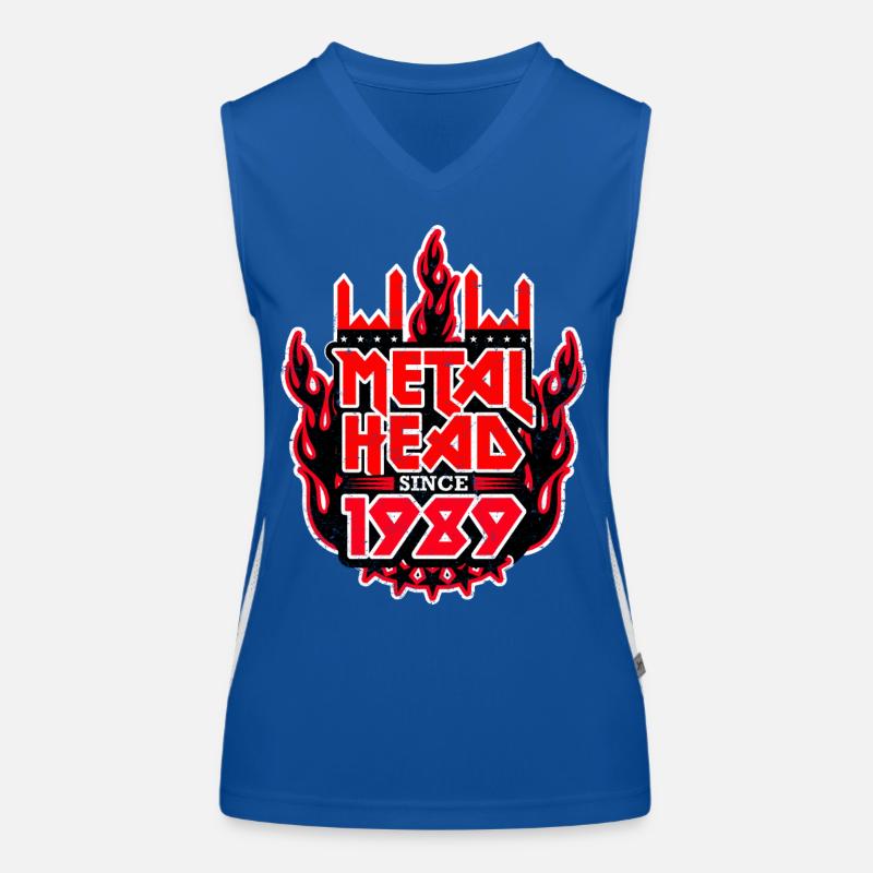 METALHEAD since 1989 Women's Functional Contrast Tank Top