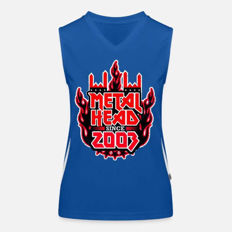 METALHEAD since 2003 Women's Functional Contrast Tank Top