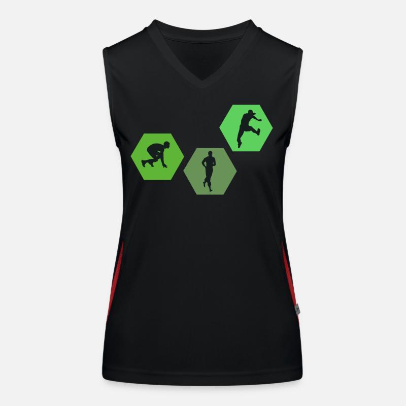 Trail Marathon Athletics Walker Athlete Women's Functional Contrast Tank Top