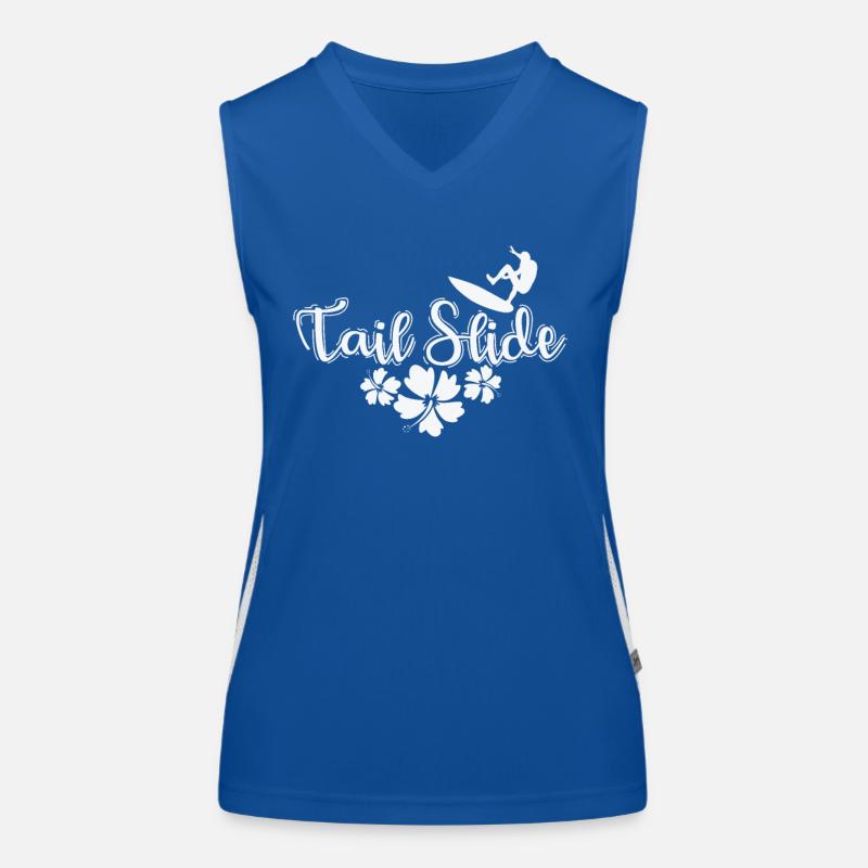 Tail Slide Surf Débardeur respirant contrasté Femme