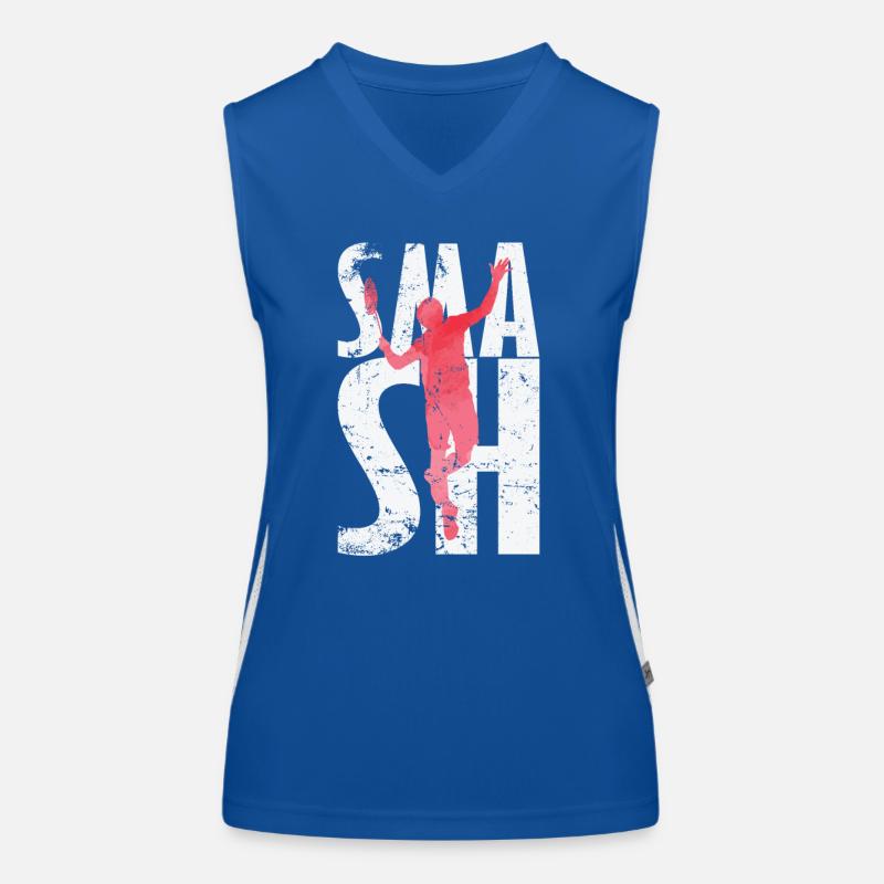 Smash Badminton Funktionelles Kontrast-Tank Top für Frauen