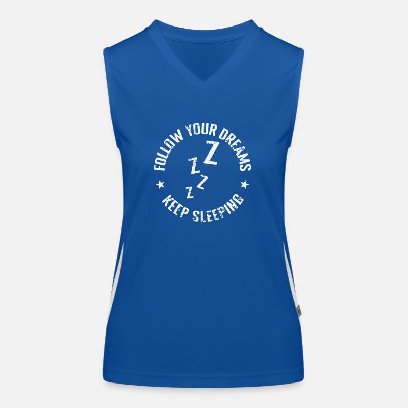suivez vos rêves Keep Sleeping Dream Débardeur respirant contrasté Femme