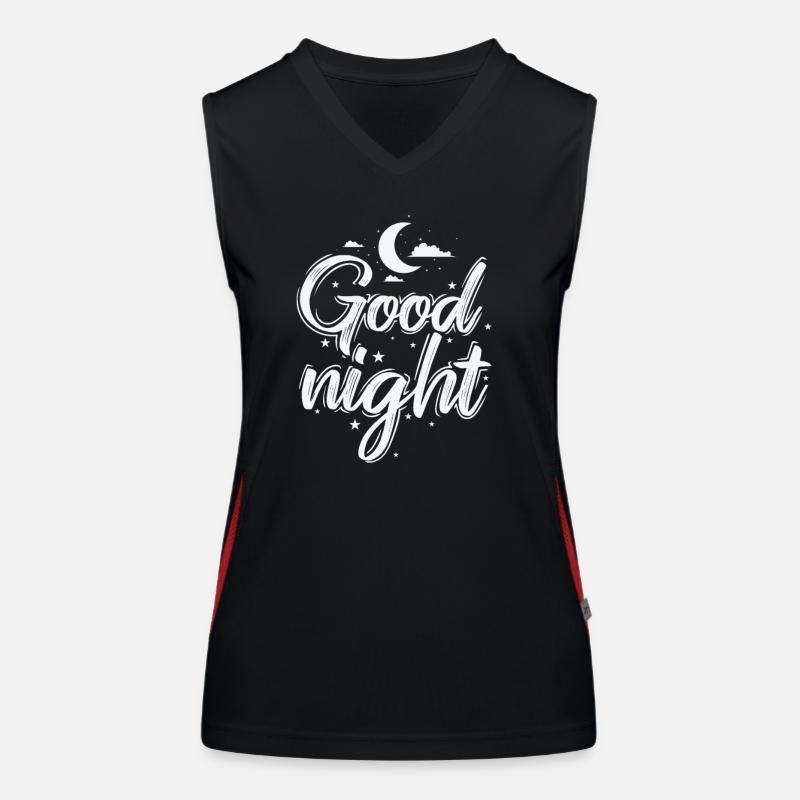 Good Night Women's Functional Contrast Tank Top