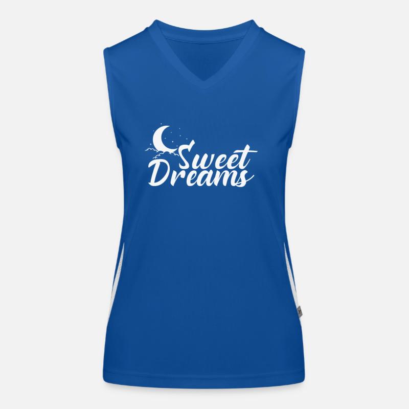 Sweet Dreams Sleeping Women's Functional Contrast Tank Top