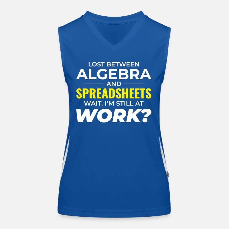 Work Memes Office-Humor Workplace Funny Women's Functional Contrast Tank Top