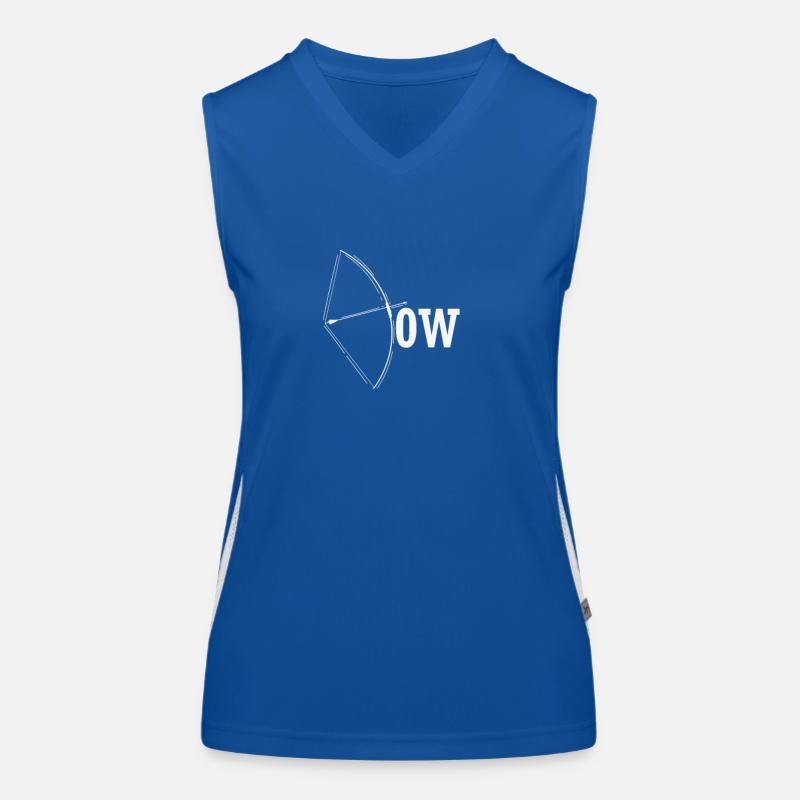 Archery Bow Women's Functional Contrast Tank Top