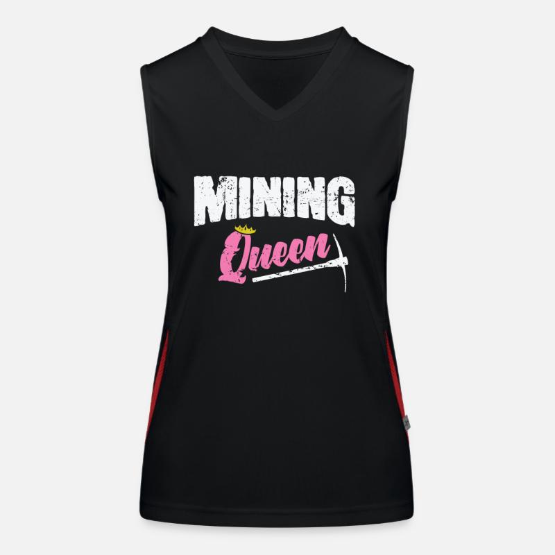 Mining Queen Women's Functional Contrast Tank Top