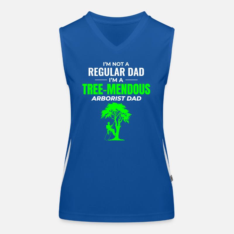 Arborist Tree Surgeon Climber Climbing Trimmer Women's Functional Contrast Tank Top