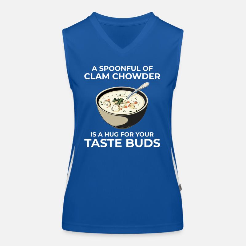 Clam Chowder Women's Functional Contrast Tank Top